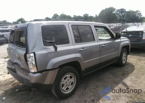 2016 Jeep Patriot Sport из США, поврежденный, VIN 1C4NJPBBXGD765293